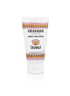 Granado  Linha Terrapeutics  Creme para Maos Calendula 50 Ml  Terrapeutics Collection  Pot Marigold Hands Cream 169 Fl Oz