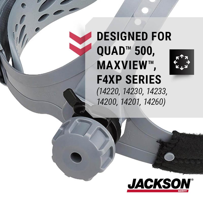 Jackson Safety 20695 Replacement 370 Speed Dial Face Shield Headgear - Image 3