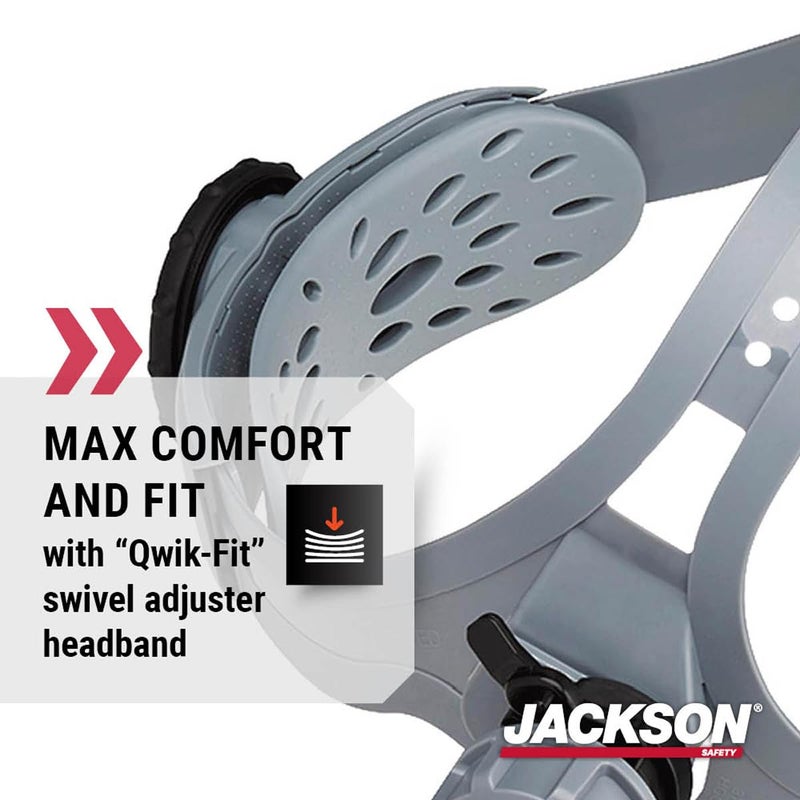 Jackson Safety 20695 Replacement 370 Speed Dial Face Shield Headgear - Image 4