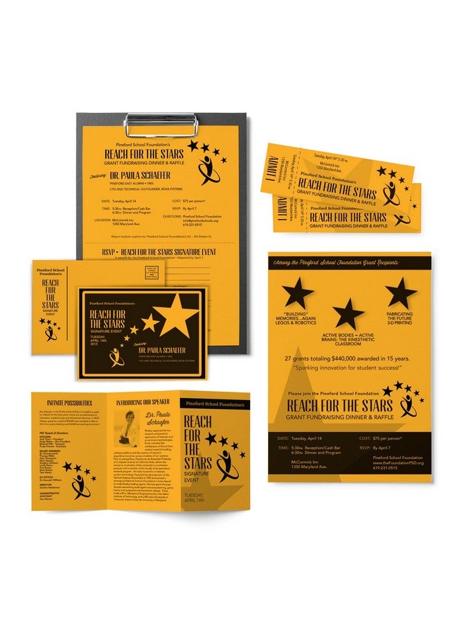 نينا ورق Wausau Astrobrights ملون للبطاقات 65 رطل حرف Galaxy Gold 250 ورقة في كل عبوة (22771) - Image 3