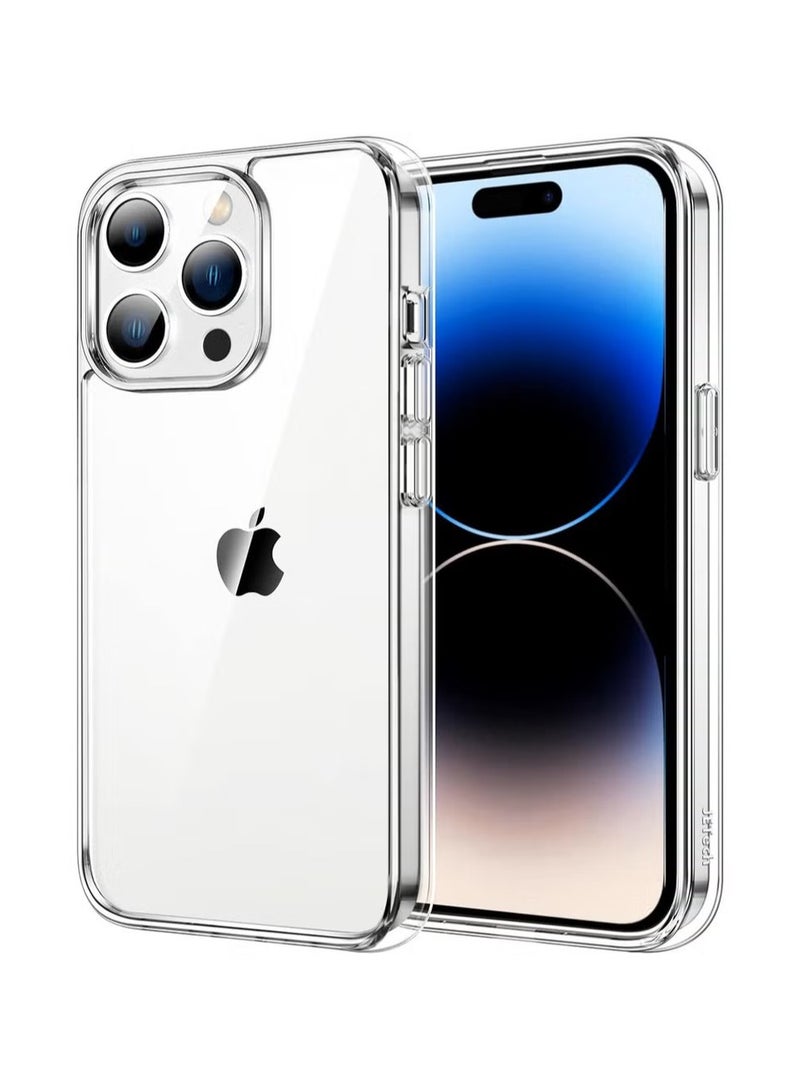 general JETech Case for iPhone 14 Pro 6.1-Inch, Non-Yellowing Shockproof Phone Bumper Cover, Anti-Scratch Clear Back - Image 1
