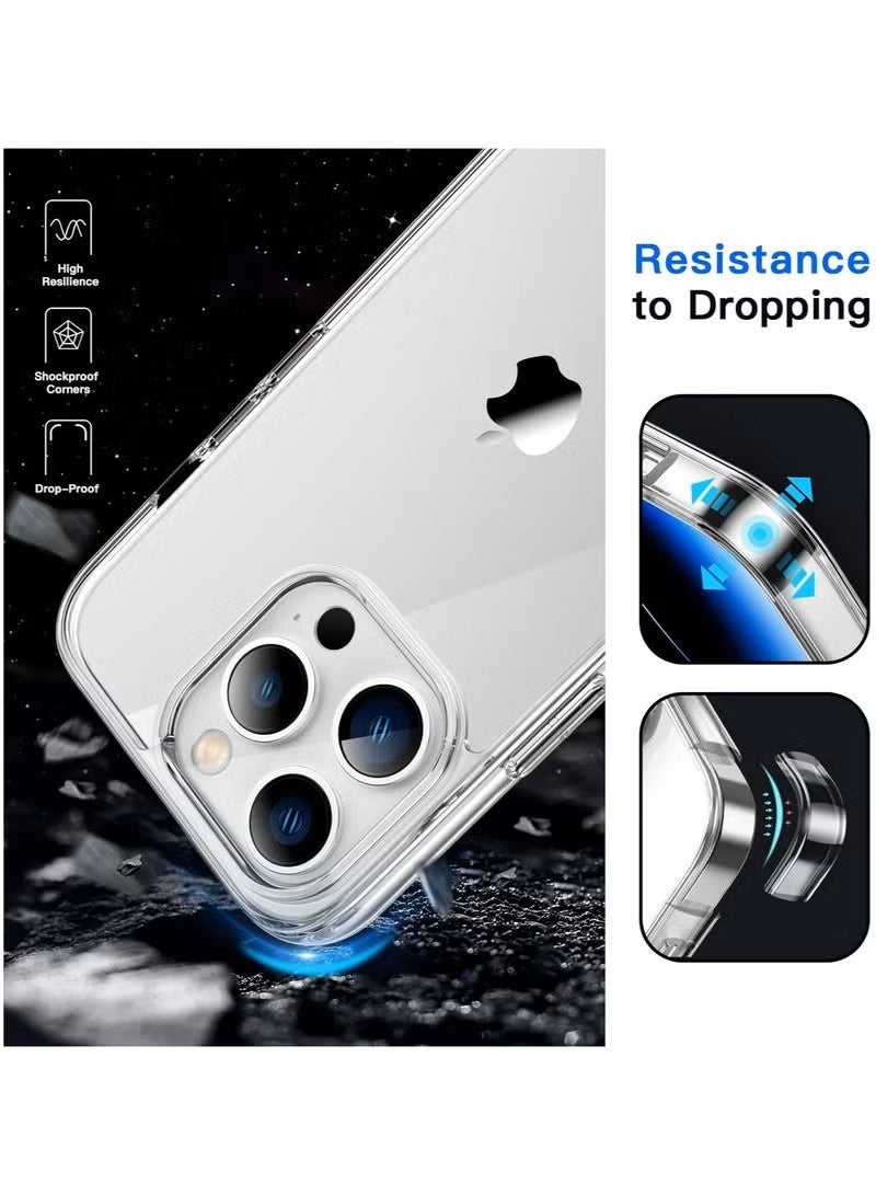 general JETech Case for iPhone 14 Pro 6.1-Inch, Non-Yellowing Shockproof Phone Bumper Cover, Anti-Scratch Clear Back - Image 4