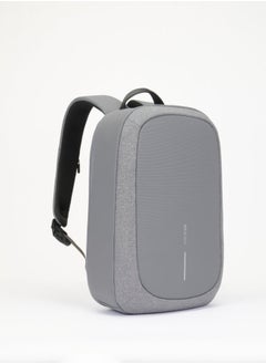 XD DESIGN Bobby Edge | Anti-Theft Backpack, Laptop & Tablet Travel Bag, RPET, Hidden Zipper, Cut Resistant, RFID Protected Pocket, Multi Compartments & Water Repellant - Grey  - Image 4