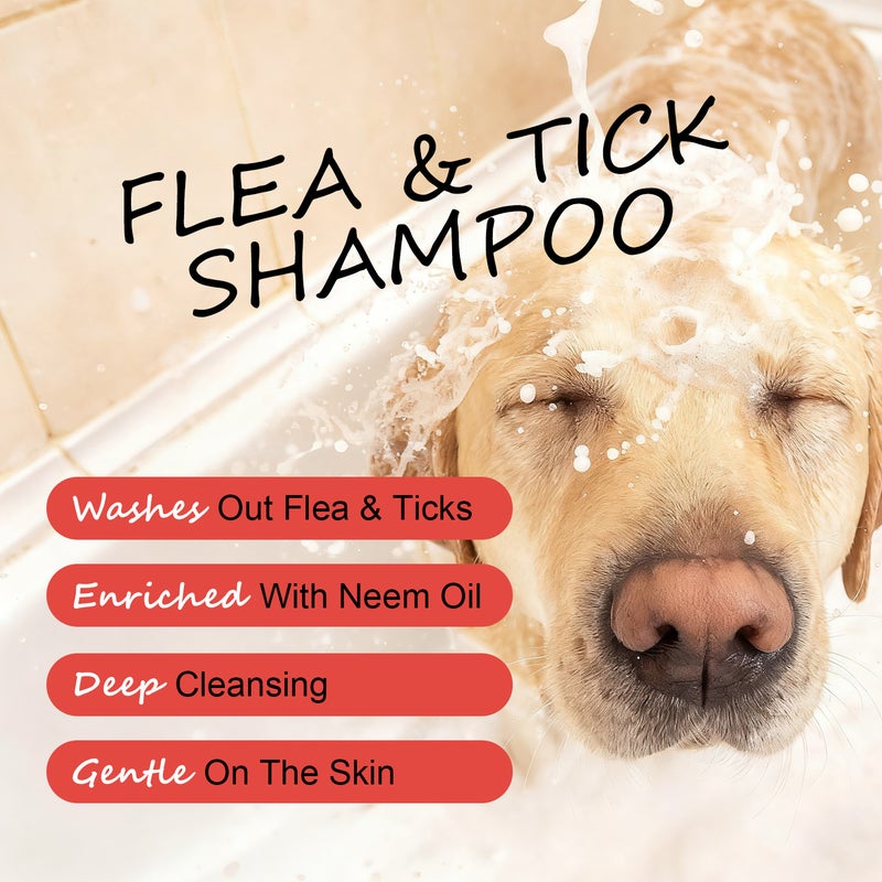 Danliss Pet Flea and Tick Shampoo 200ml - Specialized Cleaning Bath for Pets - Image 2