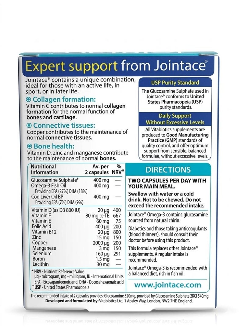 Jointace Omega-3 - 30 Capsules - Image 2