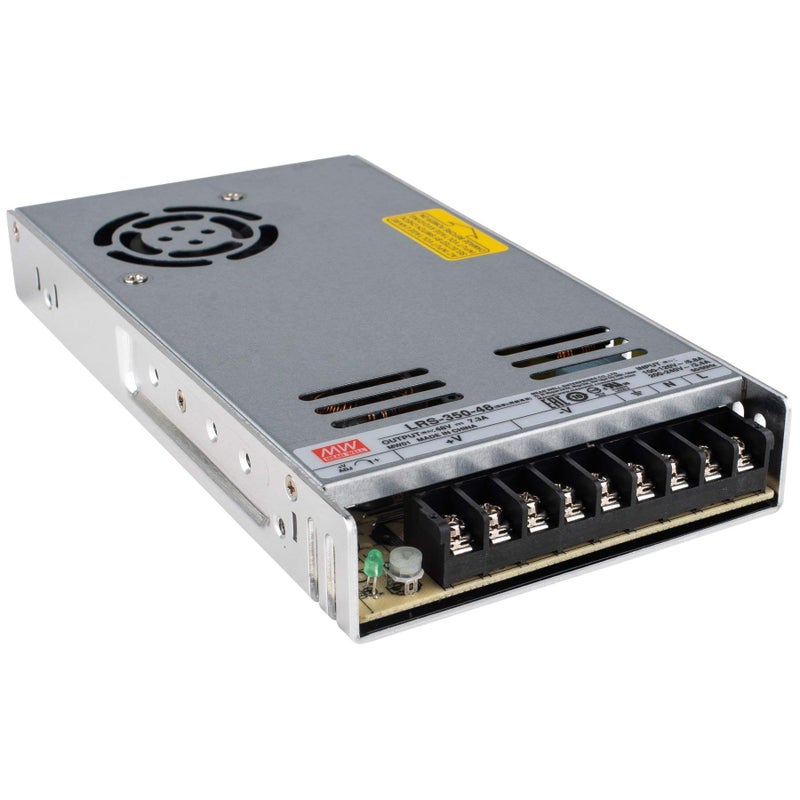 MEAN WELL MW LRS-350-48 48 VDC 7.5A 350W Regulated Switching Power Supply Power Cables - Image 4
