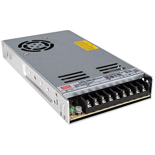 MEAN WELL MW LRS-350-48 48 VDC 7.5A 350W Regulated Switching Power Supply Power Cables - Image 1