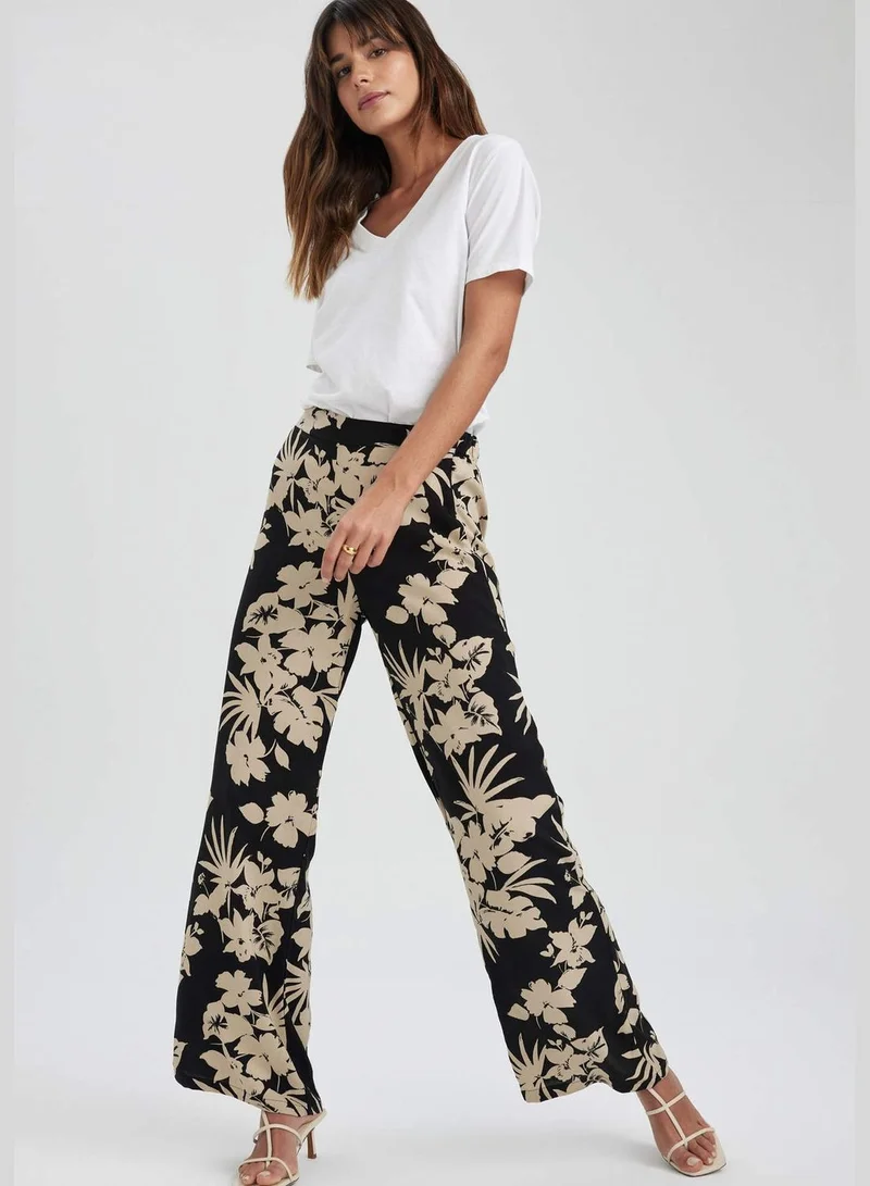 DeFacto Patterned Palazzo Trousers