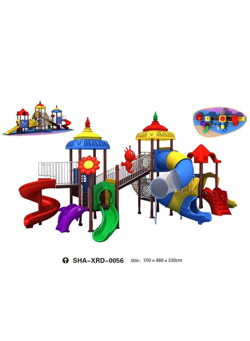 Myts Thrill Seeker's Haven Mega Playcell Kids Slide Combo - Image 1