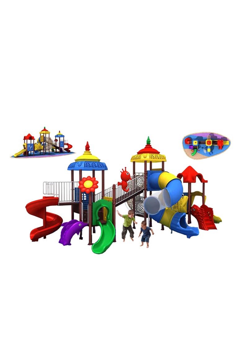 Myts Thrill Seeker's Haven Mega Playcell Kids Slide Combo - Image 2