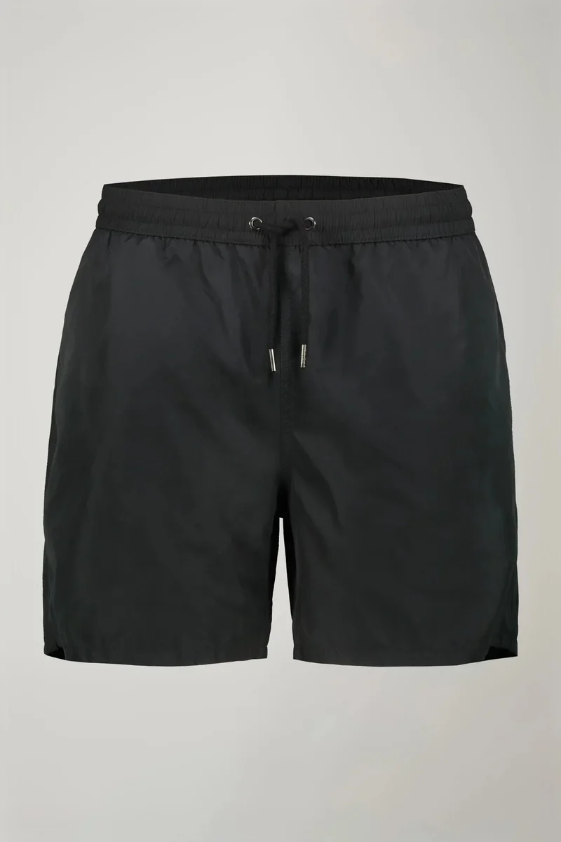Doppelganger Black Men's swimwear solid color - Black for Men | Best Price UAE