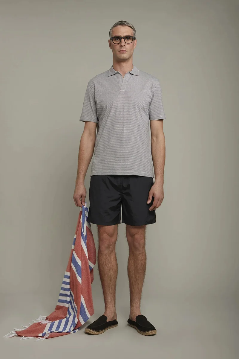 Men's swimwear solid color - Black