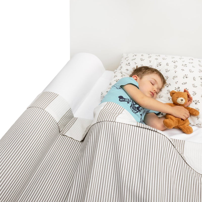 BANBALOO | Bed Bumper for Toddlers - Premium Model | XL Bed Barrier with Mattress Cover | Toddler Bed Bumper | Easy Setup and Quick Installation | Queen, King, Twin, Full-Size Bed | Foam and Cotton - Image 1
