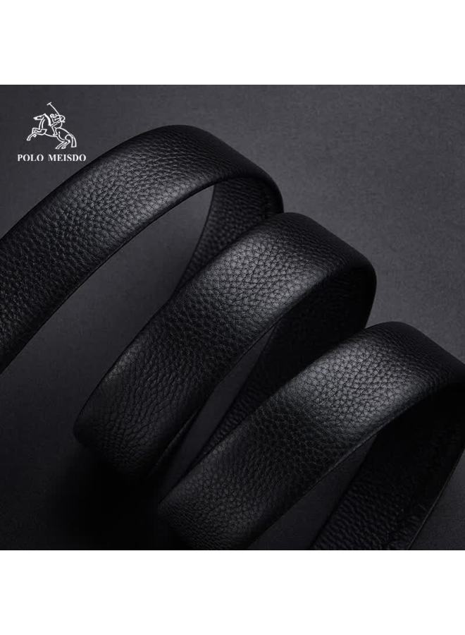 Polomeisdo Paolo Mest Men's Genuine Leather Belt New Style Gift Box Jd Self-operated Birthday Gift For Boyfriend Husband Father Practical - Image 2