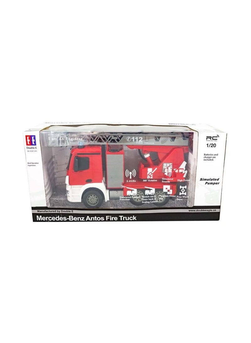 Mercedes Benz Antos Fire Truck With Remote Control - E527