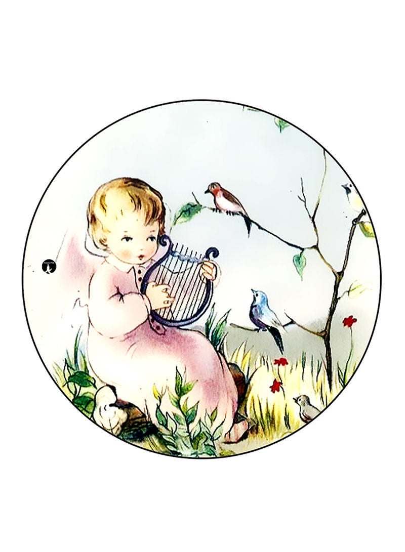 RKN Girl Printed Mouse Pad  Multicolour