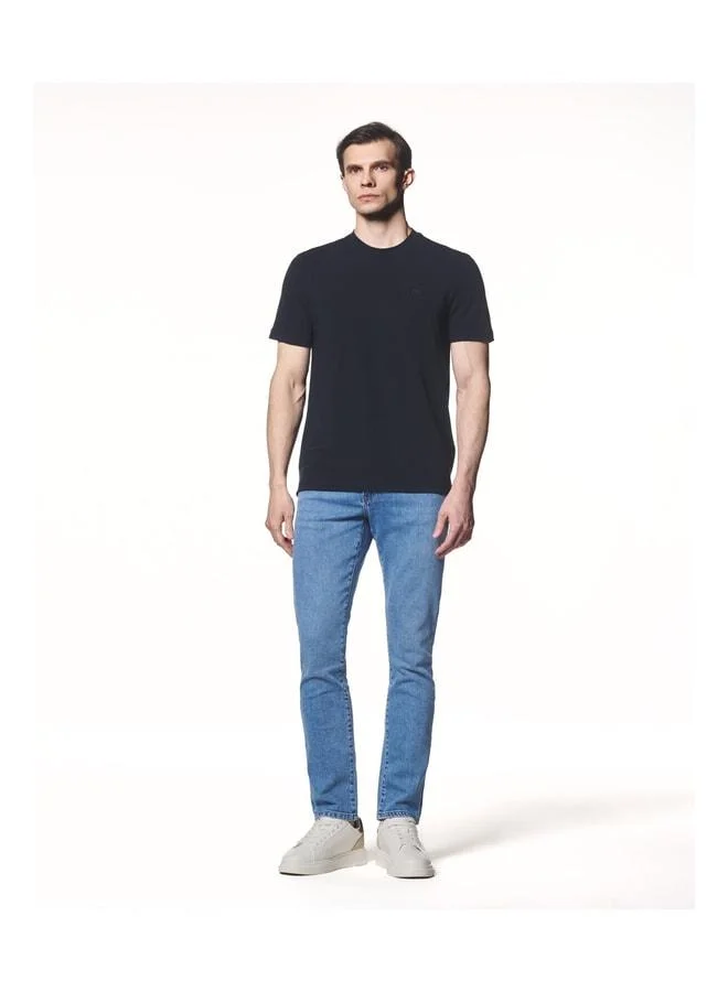 Liwali Soft Textured Stretchable T-Shirt.