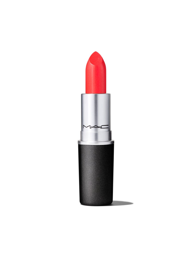 MAC Cosmetics Cremesheen Lipstick True red with soft gold pearl Sweet Sakura 3g  - Image 1