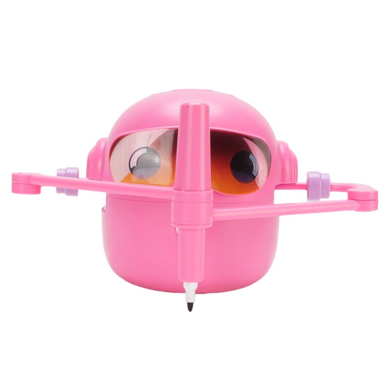 Kids Drawing Robot Safe Rugged Plastic Educational Entertaining Tool - Interactive Art Toy Easy To Use Automatic Drawing Machine for Kids Early Education Creative Art Exploration - Image 4