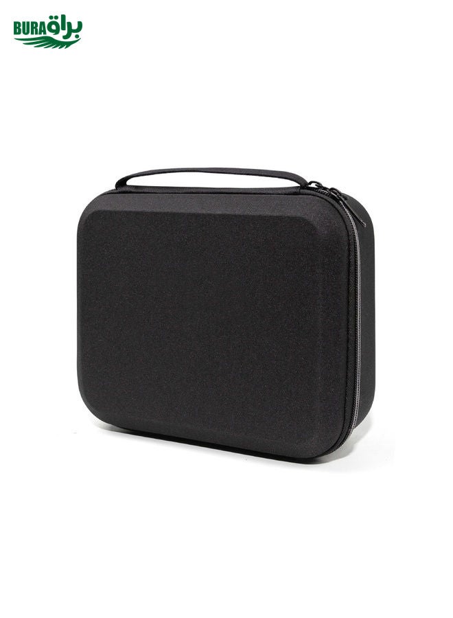 BURAQ For DJI Mini 2 SE Shockproof Carrying Hard Case Drone Body Storage Bag, Size: 24x 19 x 9cm (Black Black)  - Image 3
