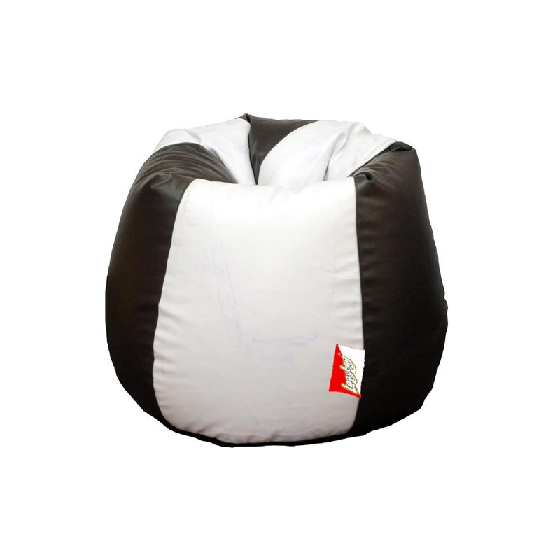 LAZYBAG Bean Bag Chair Furniture for Kids XXXL Bean Bag Cover Playing Video Games or Relaxing for classrooms daycares Libraries or Work from Home Black and White 3XL Size - Image 3