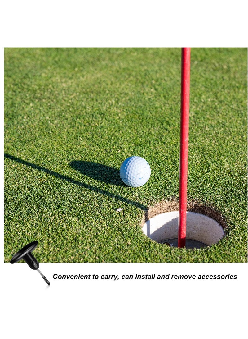 Excefore Golf Driver Wrench, Golf Shaft Adapter Tool Replace Adjustment Golf Handle Wrench Adapter Torque Tool Screwdriver Black  - Image 3