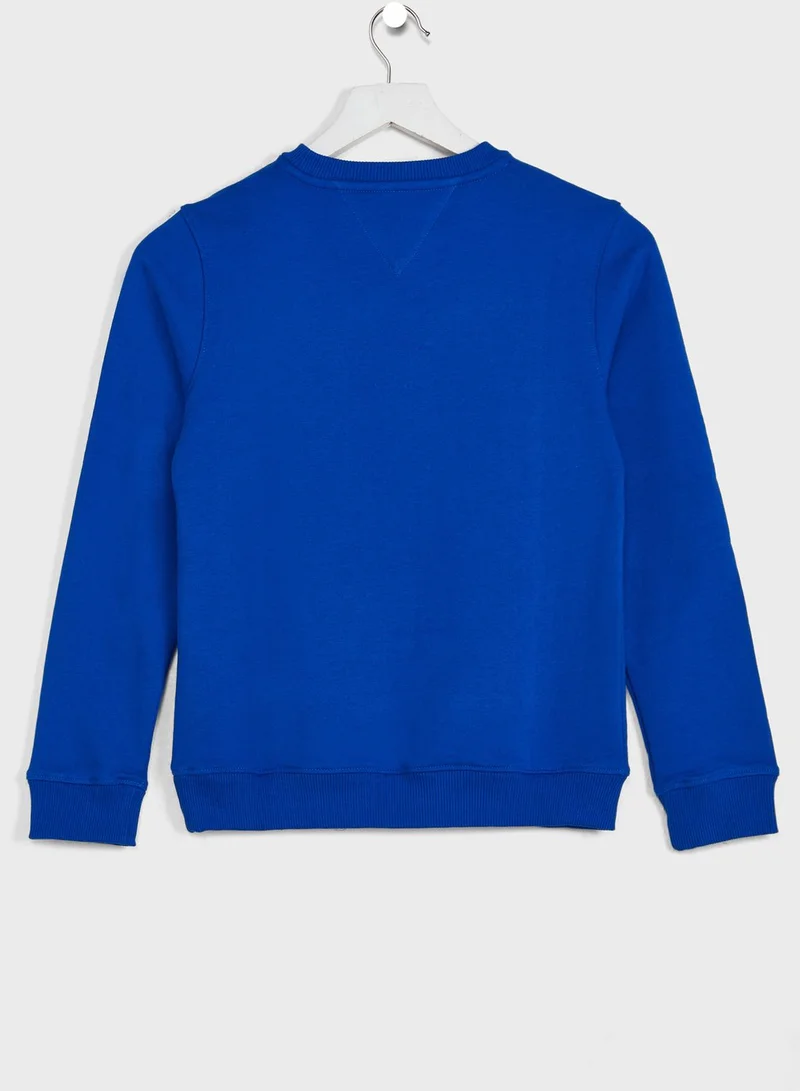 TOMMY HILFIGER Youth Logo Sweatshirt
