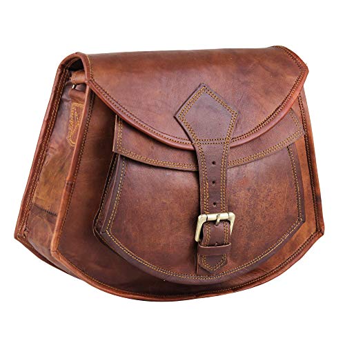 HULSH Leather crossbody bags for women A perfect Brown Leather purses and handbags for Everyday use | Handmade Leather handbags for women | Unique and Stylish brown leather purse - Image 3