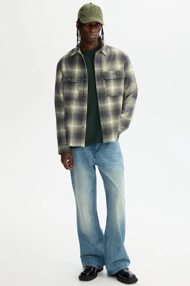 H&M Regular Fit Flannel overshirt