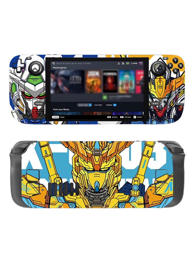 Generic - Steam Deck Stickers Steam Deck Stickers Steam Deck Stickers Gundam Spider-Man Stickers-Color:TN-STDECK-0508 - Image 1
