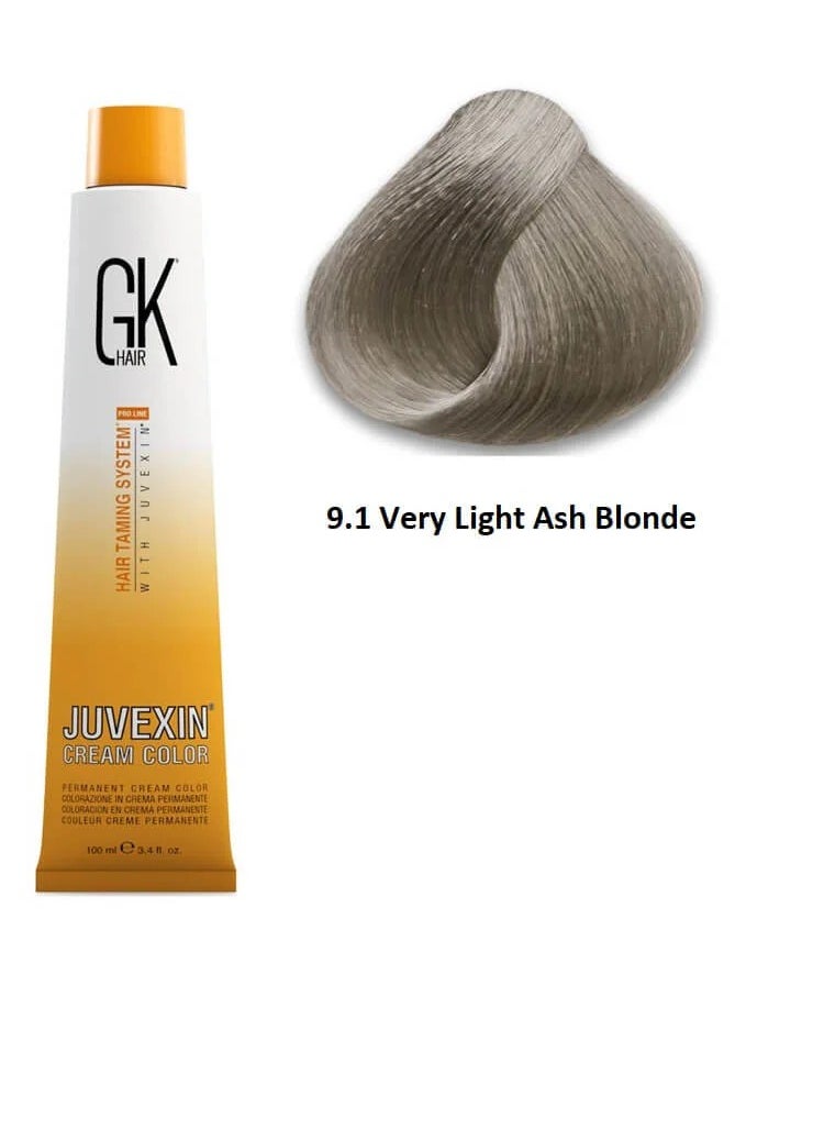 GK Hair GK Hair Color 9.1 Very Light Ash Blonde 100 ml 