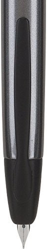 Pilot Vanishing Point Collection Refillable & Retractable Fountain Pen, Gun Metal Gray Barrel with Matte Black Accents, Blue Ink, Extra Fine Nib (60578) - Image 4