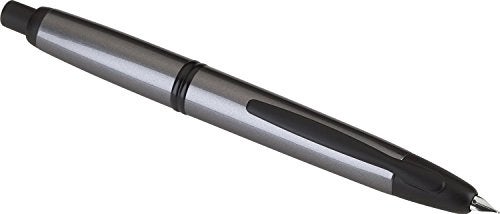 Pilot Vanishing Point Collection Refillable & Retractable Fountain Pen, Gun Metal Gray Barrel with Matte Black Accents, Blue Ink, Extra Fine Nib (60578) - Image 3