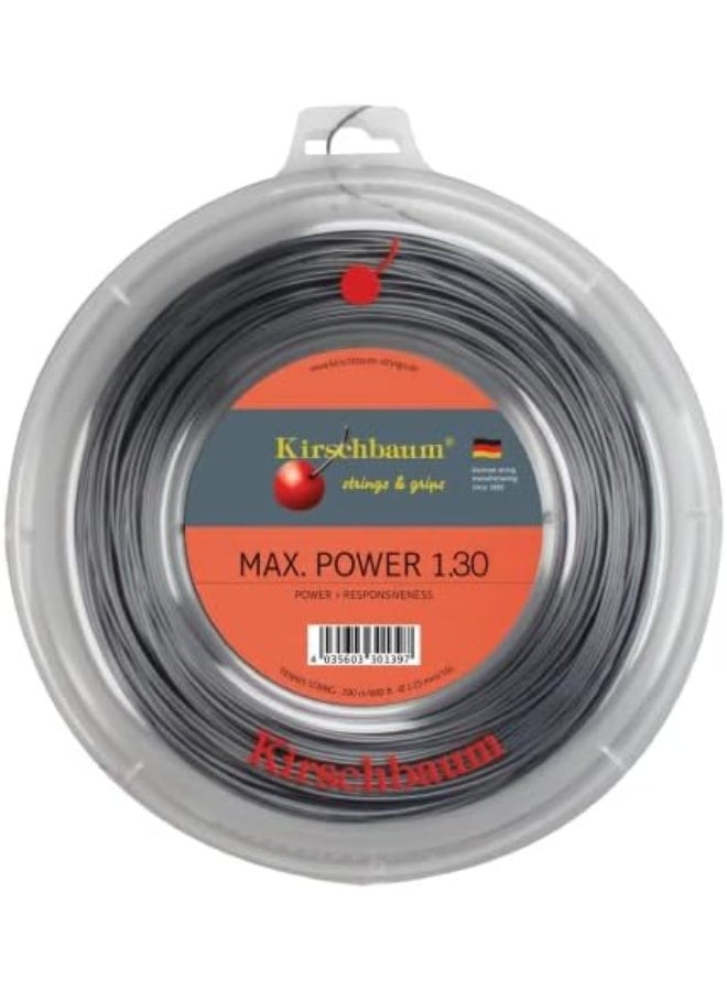 Kirschbaum Reel Max Power 1.30 mm (16g) 660ft. Grey - Image 3