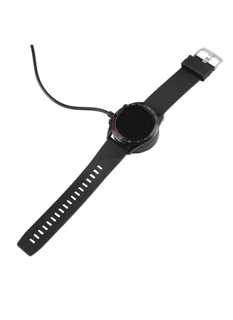 Generic - Smart Watch Charger Magnetic Charging Dock Cradle compatible with Huawei Watch GT Honor Watch Magic Smart Watch Charger -Black - Image 1
