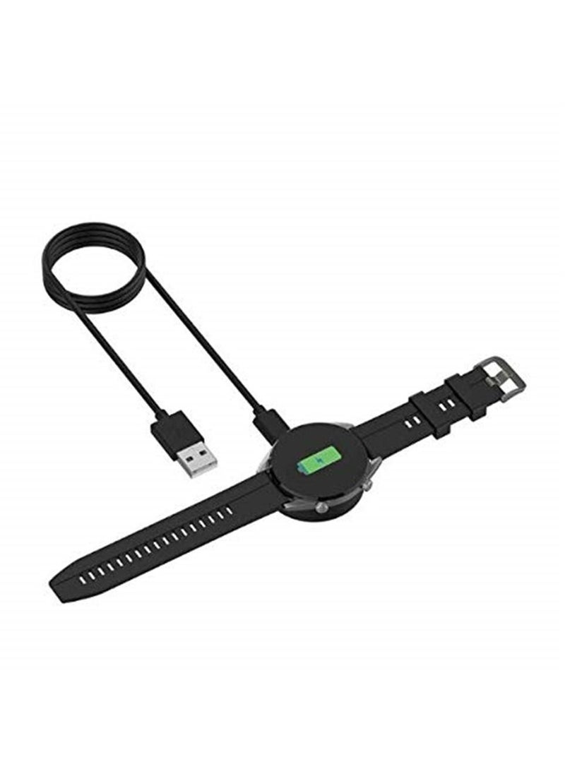 Generic - Smart Watch Charger Magnetic Charging Dock Cradle compatible with Huawei Watch GT Honor Watch Magic Smart Watch Charger -Black - Image 1