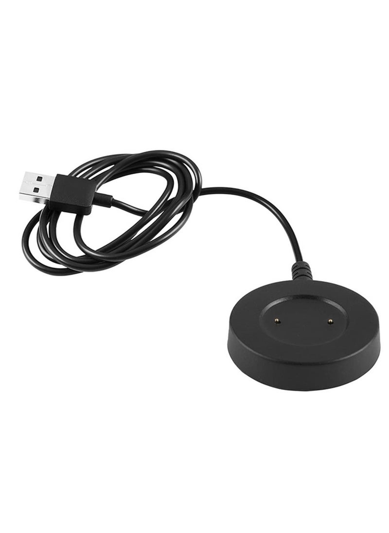 Generic - Smart Watch Charger Magnetic Charging Dock Cradle compatible with Huawei Watch GT Honor Watch Magic Smart Watch Charger -Black - Image 1