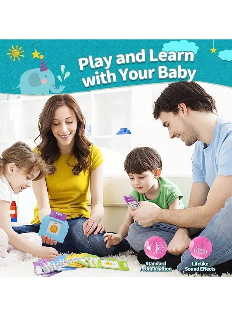Bilingual Flash Cards in Arabic and English with 112 Sight Words for Kids – Learn Arabic and English for Children – Educational Toys multicolour - Image 2