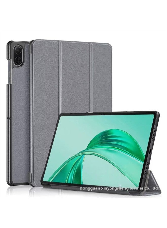 Honor PadX8a 11-inch Tablet Case Trifold Caster Stand Hard Case-Color:Dark Blue-Applicable Models:Honor Tablet X8a 11inch 2024 Model - Image 2