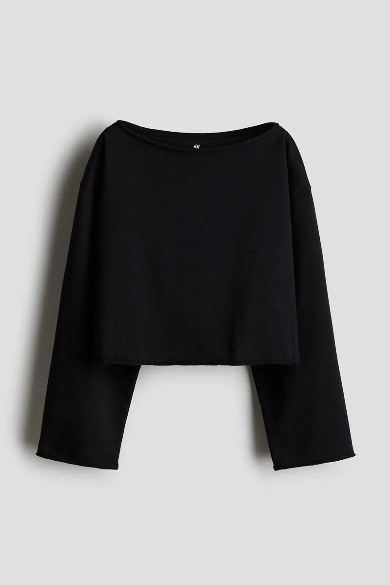H&M Boat-neck sweatshirt