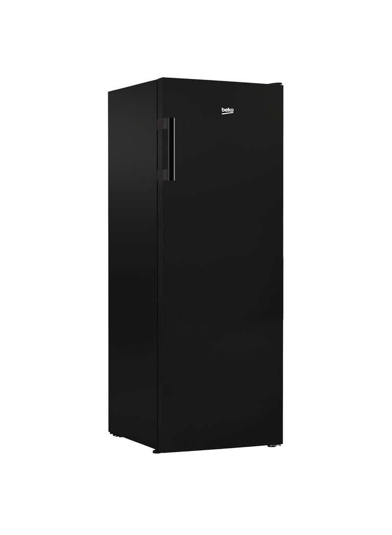 Beko Up Right Freezer - 168 Litres - 5 Drawers - Top LED Indicator - Fast Freeze RFNM200E20B Black - Image 1