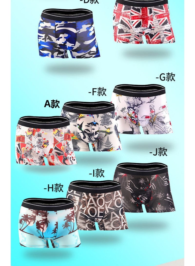 KUYING New Comfortable Skin friendly Breathable Underwear Set of 8  - Image 1