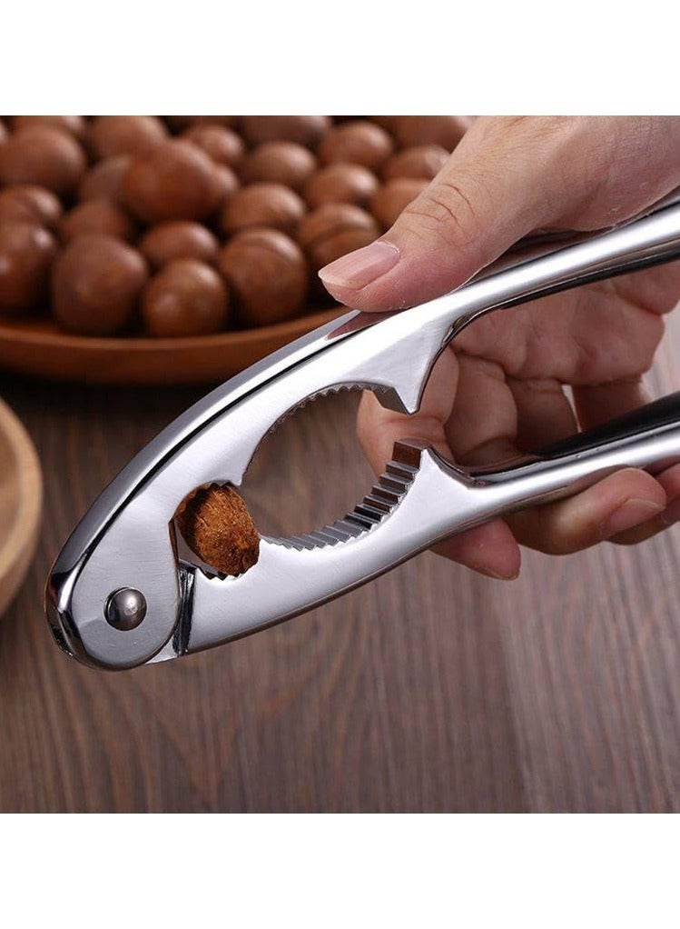 Strong Nut Cracker - Versatile Nut Cracker Walnut Cracker with Non-Slip Handle