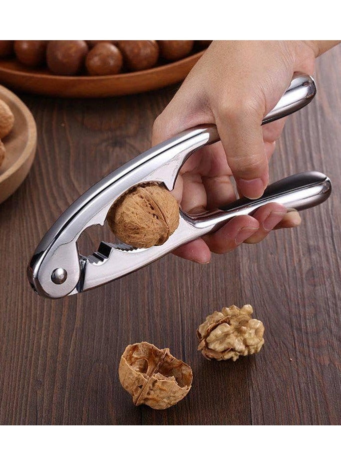 Strong Nut Cracker - Versatile Nut Cracker Walnut Cracker with Non-Slip Handle