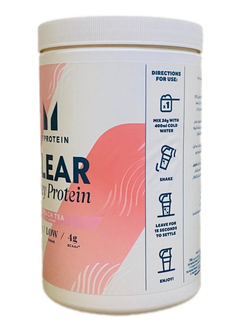 Myprotein - Clear Whey Isolate Peach Tea Protein Powder 488 G - Image 1