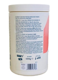 Myprotein Clear Whey Isolate Peach Tea Protein Powder 488 G  - Image 3