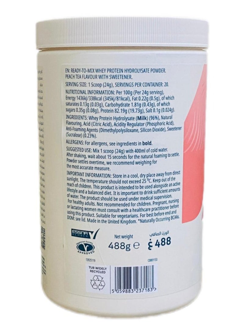Myprotein - Clear Whey Isolate Peach Tea Protein Powder 488 G - Image 1