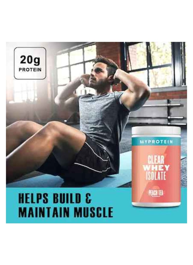 Myprotein - Clear Whey Isolate Peach Tea Protein Powder 488 G - Image 1