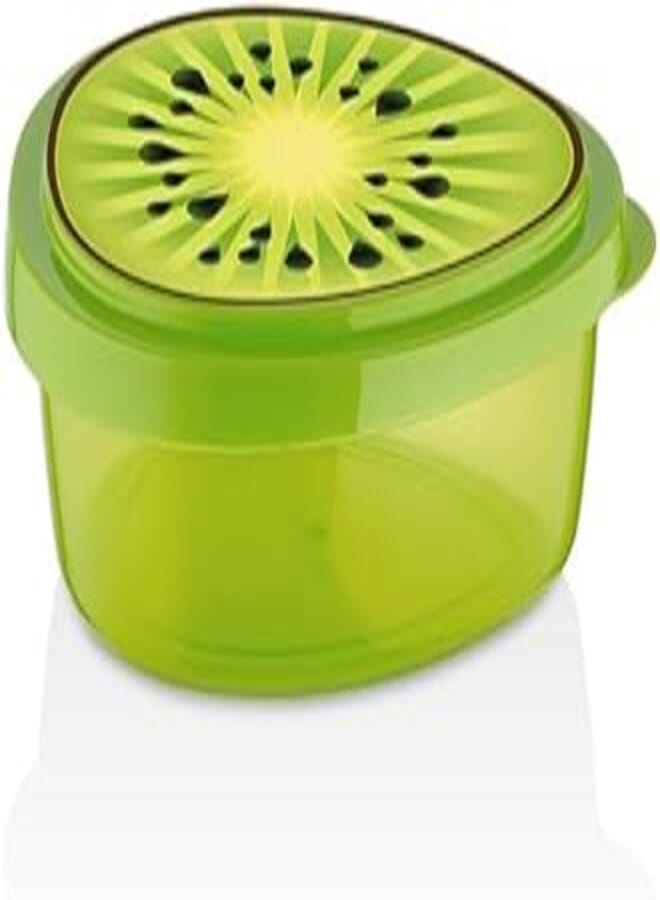 Qlux Food Kiwi Pattern Storage Box, 800 ml Capacity