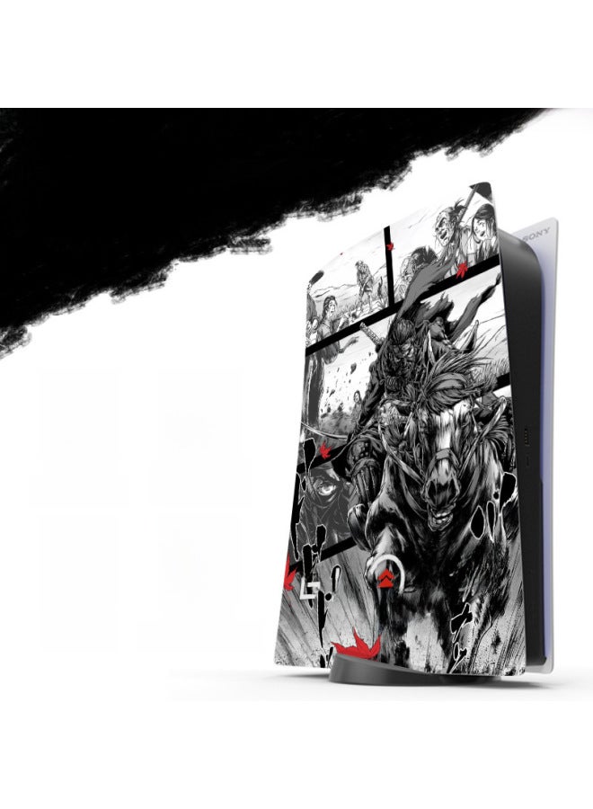 For PS5 Game Machine Sticker Digital Version Of The Whole Body Sticker PS5 Optical Drive Version Of The Digital Version Of The PS5 Sticker-Color:AL-PS5-044-OT - Image 5